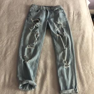 ripped jeans